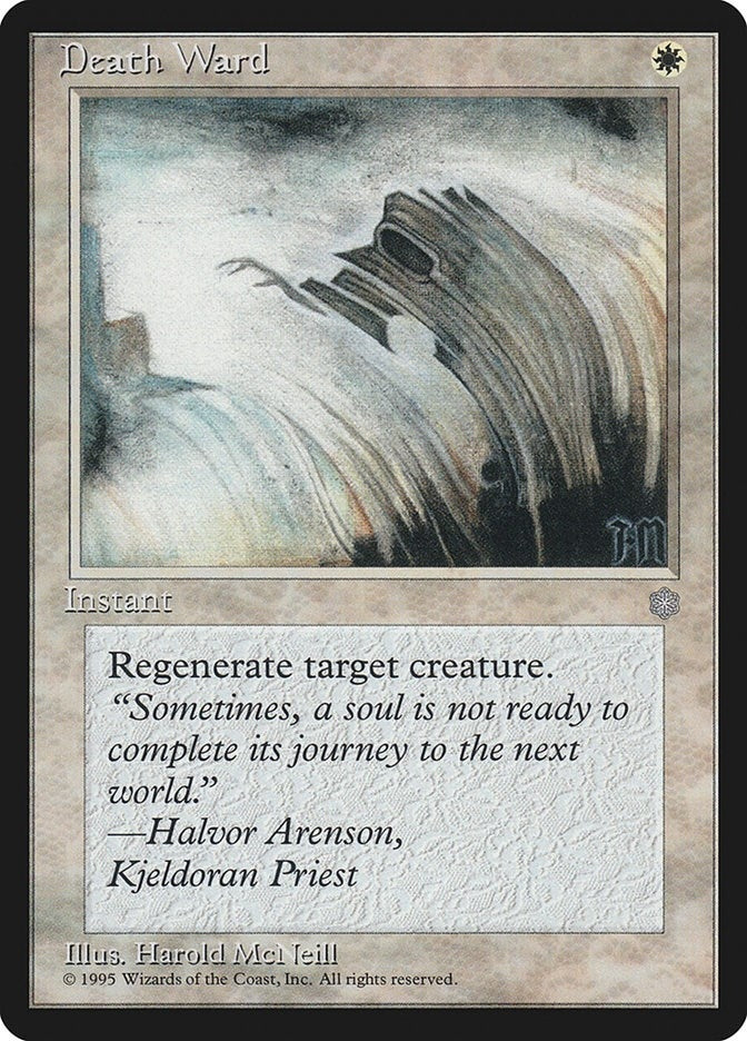Image for Death Ward (Ice Age) - Magic: The Gathering