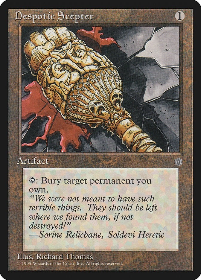 Image for Despotic Scepter (Ice Age) - Magic: The Gathering