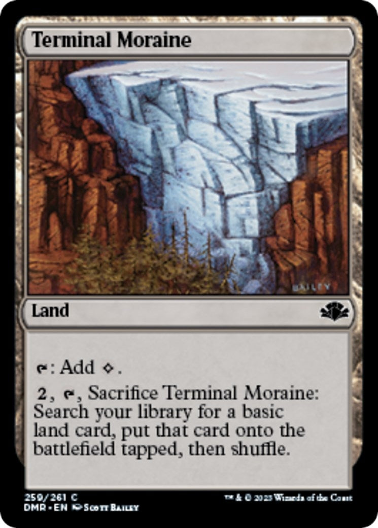 Image for Terminal Moraine (Dominaria Remastered) (259) - Magic: The Gathering
