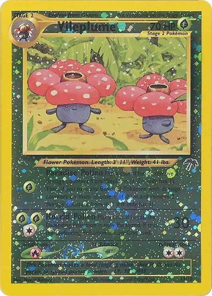 Image for Vileplume (Southern Islands) (17/18) - Pokemon