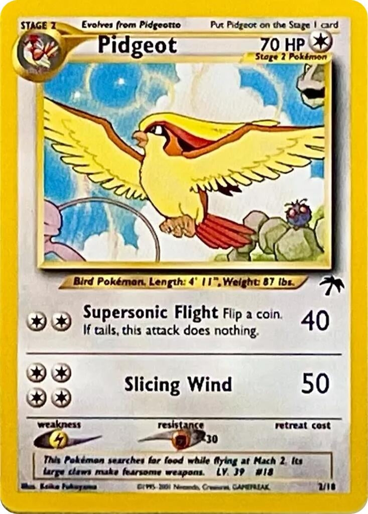 Image for Pidgeot (Southern Islands) (02/18) - Pokemon