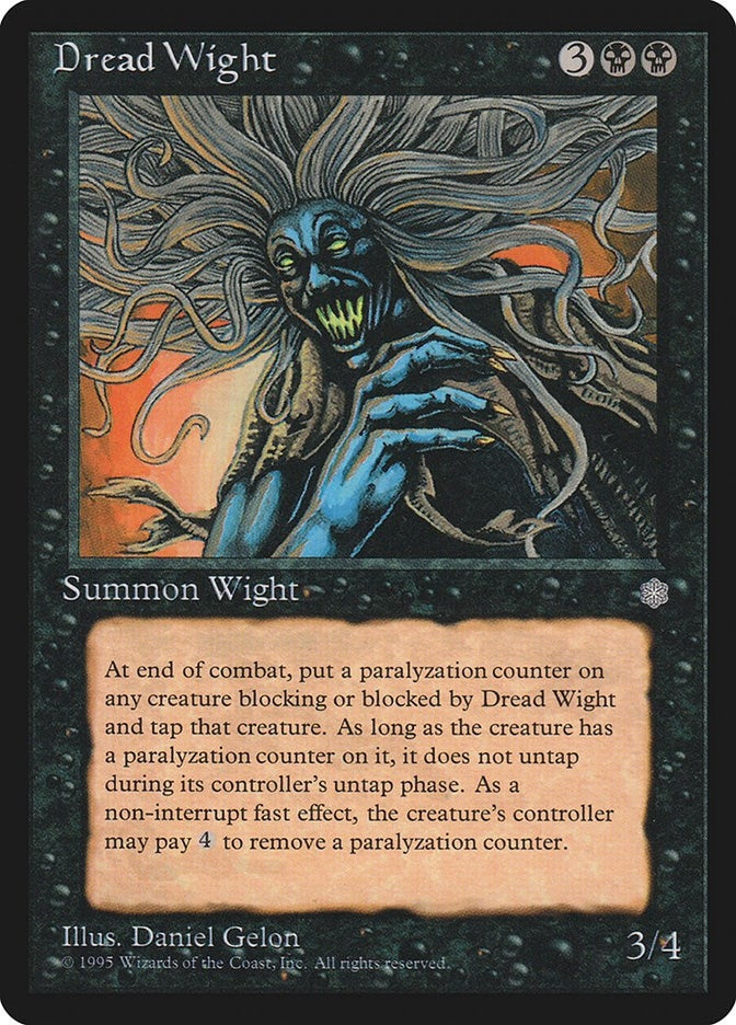 Image for Dread Wight (Ice Age) - Magic: The Gathering
