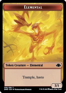 Image for Elemental Token (Dominaria Remastered) (6) - Magic: The Gathering