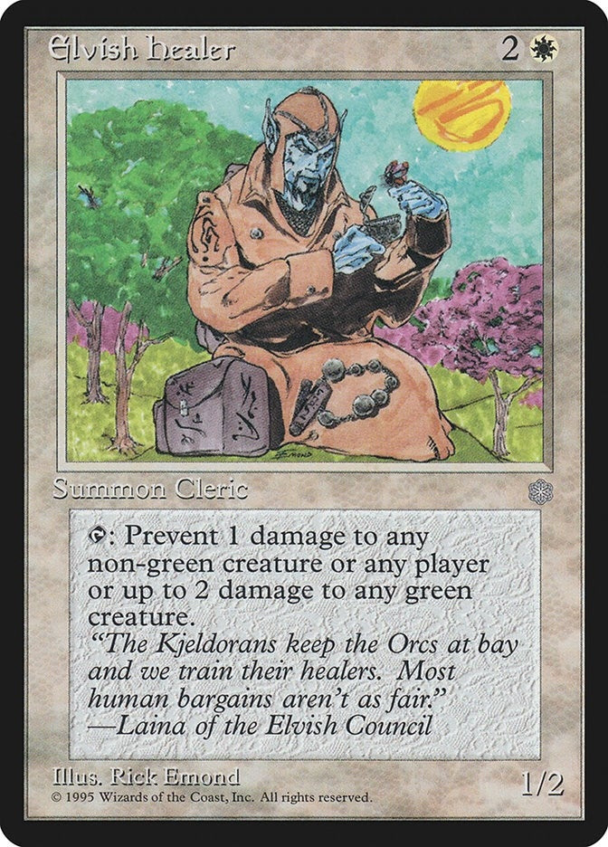 Image for Elvish Healer (Ice Age) - Magic: The Gathering