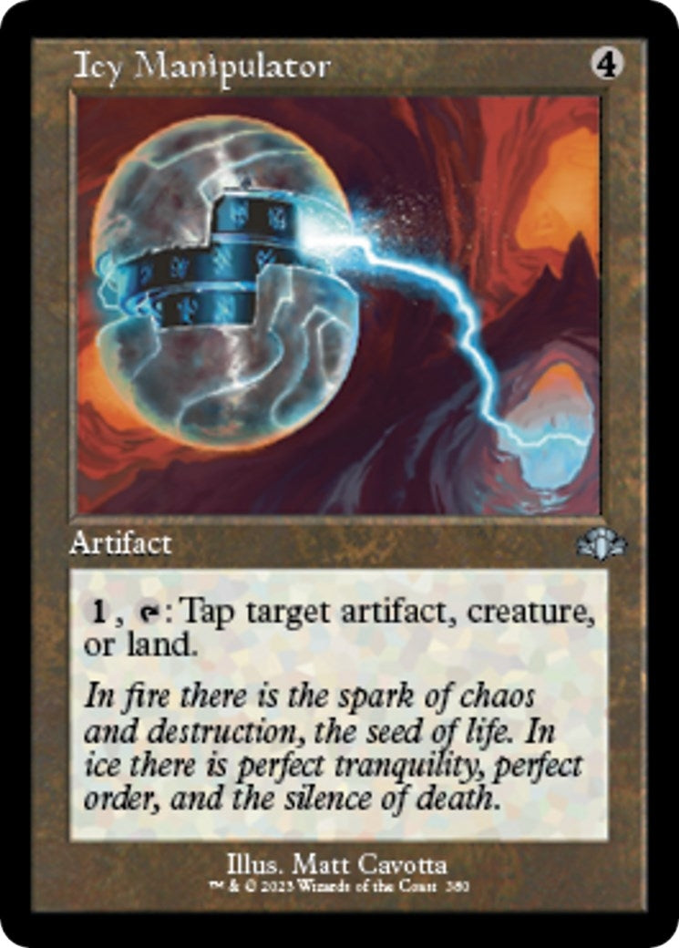 Image for Icy Manipulator (Retro Frame) (Dominaria Remastered) (380) - Magic: The Gathering