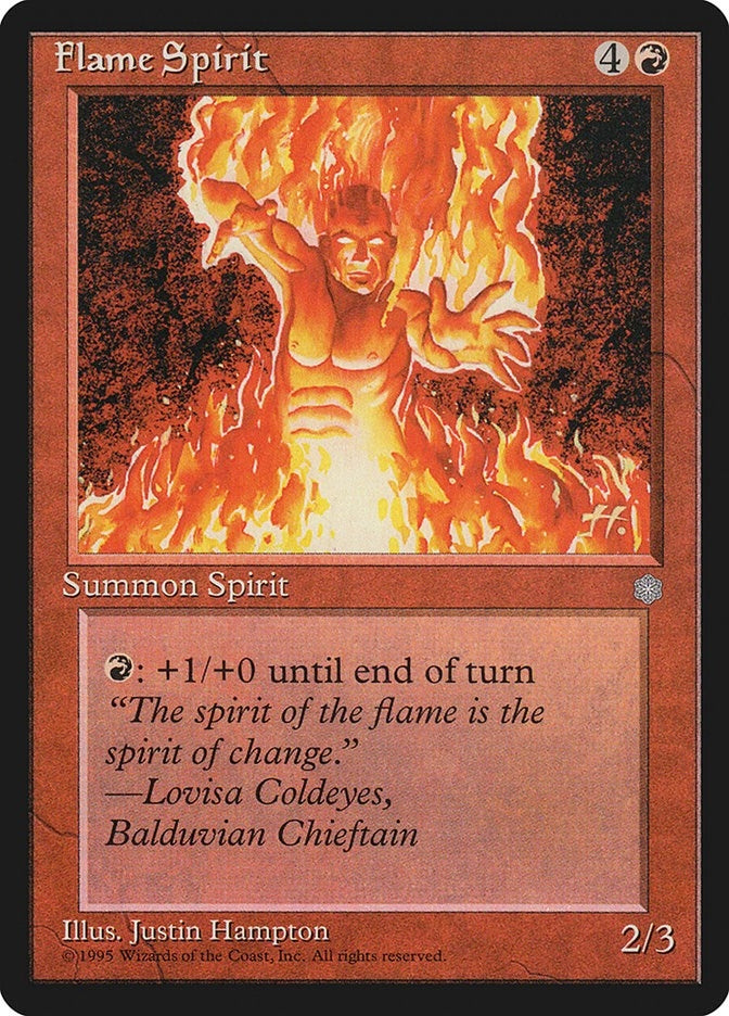 Image for Flame Spirit (Ice Age) - Magic: The Gathering