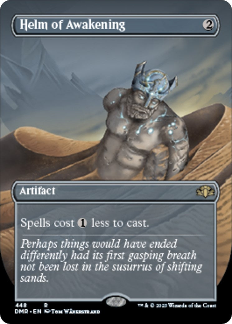 Image for Helm of Awakening (Borderless) (Dominaria Remastered) (448) - Magic: The Gathering