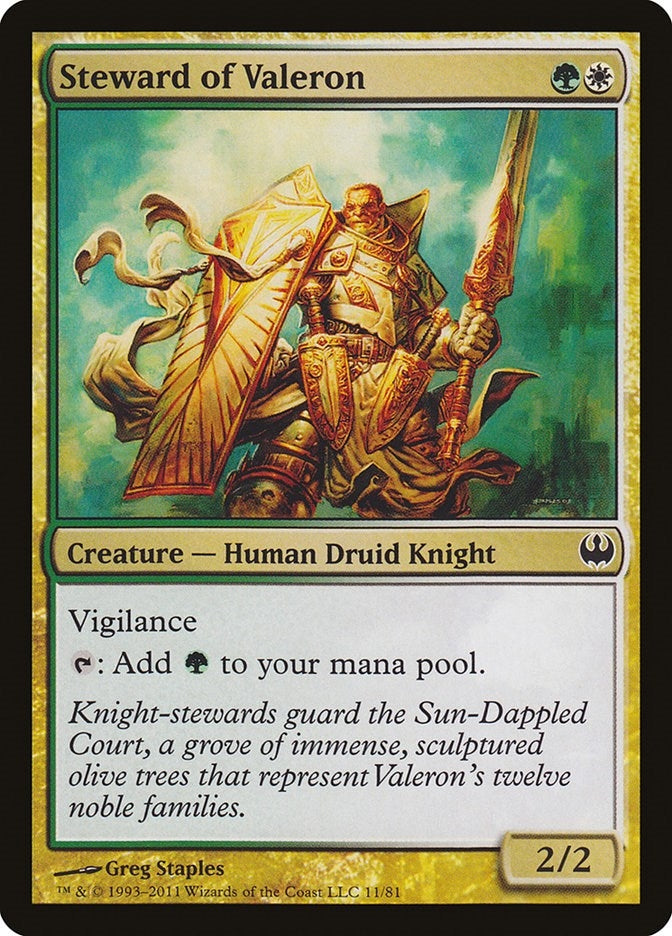 Image for Steward of Valeron (Duel Decks: Knights vs. Dragons) (11) - Magic: The Gathering