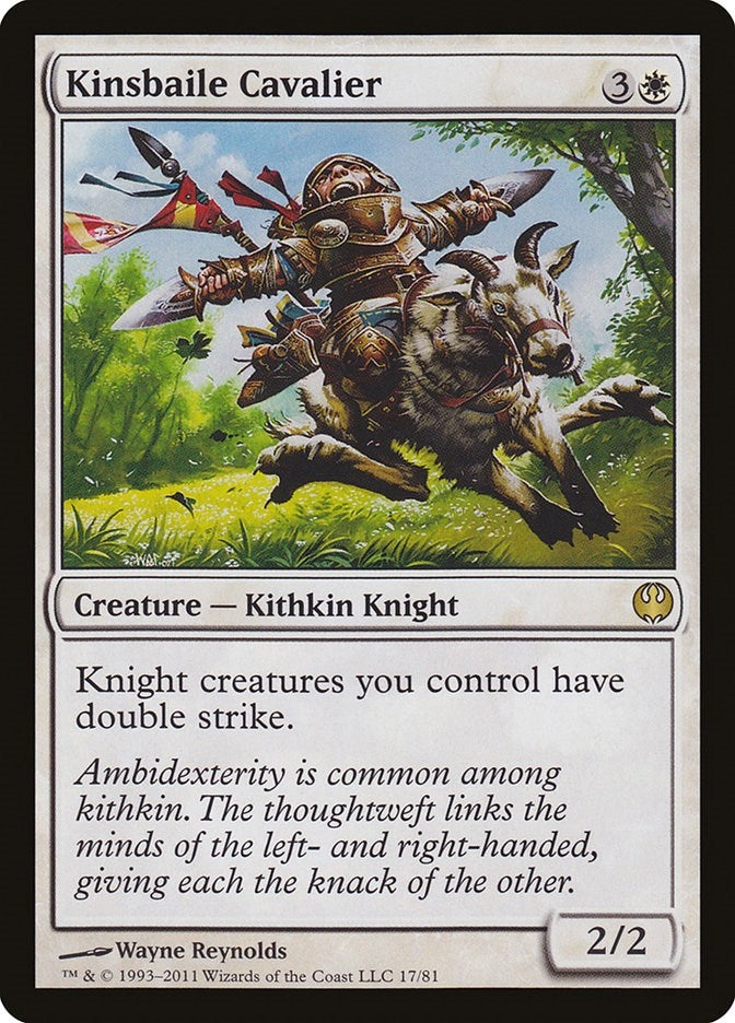 Image for Kinsbaile Cavalier (Duel Decks: Knights vs. Dragons) (17) - Magic: The Gathering