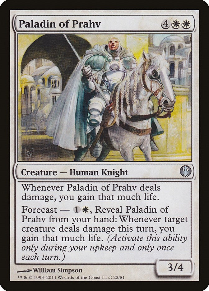 Image for Paladin of Prahv (Duel Decks: Knights vs. Dragons) (22) - Magic: The Gathering