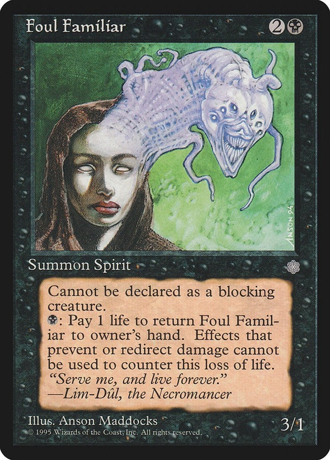 Image for Foul Familiar (Ice Age) - Magic: The Gathering