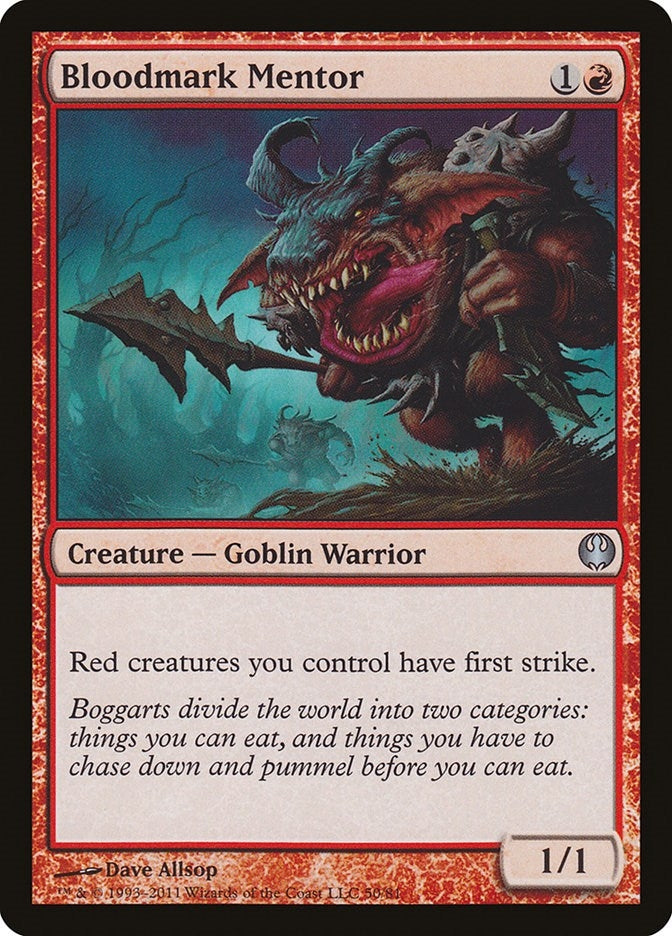 Image for Bloodmark Mentor (Duel Decks: Knights vs. Dragons) (50) - Magic: The Gathering