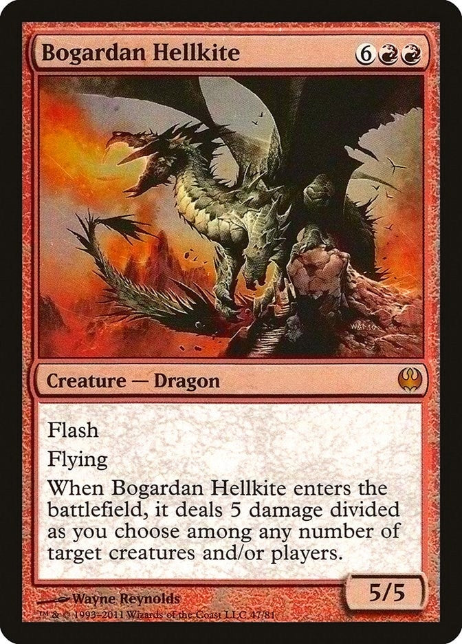 Image for Bogardan Hellkite (Duel Decks: Knights vs. Dragons) (47) - Magic: The Gathering