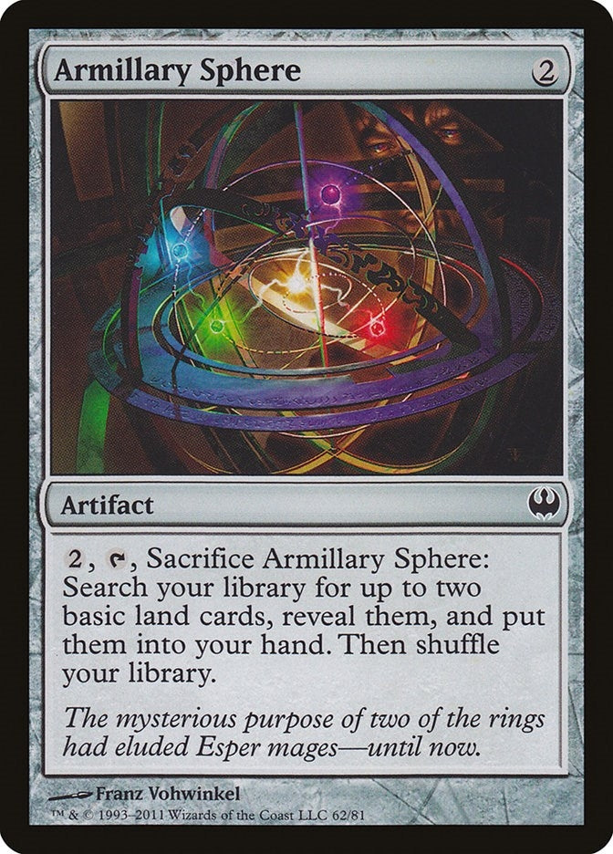Image for Armillary Sphere (Duel Decks: Knights vs. Dragons) (62) - Magic: The Gathering