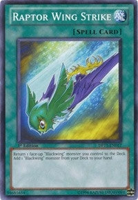 Image for Raptor Wing Strike (Duelist Pack 11: Crow) (DP11-EN017) - YuGiOh