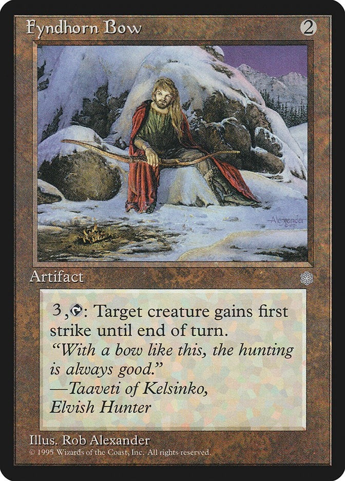 Image for Fyndhorn Bow (Ice Age) - Magic: The Gathering