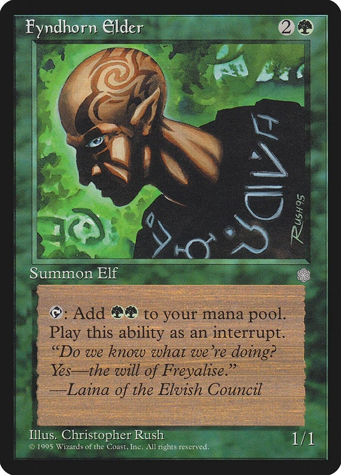Image for Fyndhorn Elder (Ice Age) (131) - Magic: The Gathering