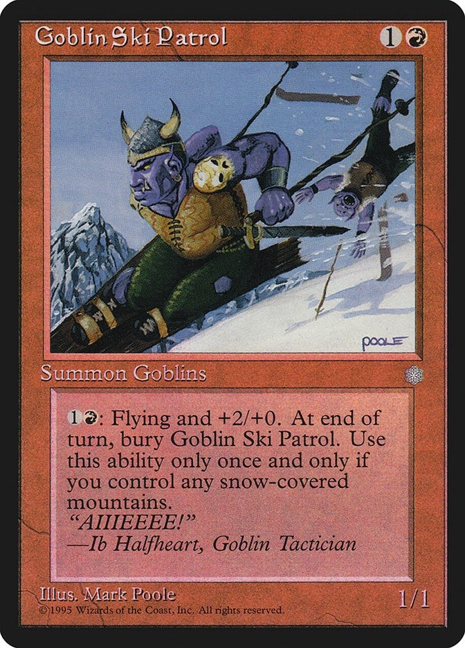 Image for Goblin Ski Patrol (Ice Age) - Magic: The Gathering