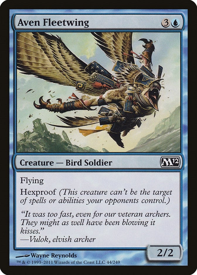 Image for Aven Fleetwing (Magic 2012 (M12)) (44) - Magic: The Gathering
