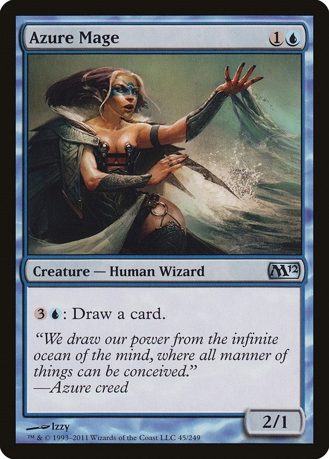 Image for Azure Mage (Magic 2012 (M12)) (45) - Magic: The Gathering