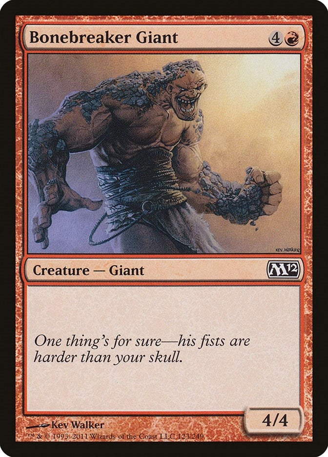 Image for Bonebreaker Giant (Magic 2012 (M12)) (123) - Magic: The Gathering