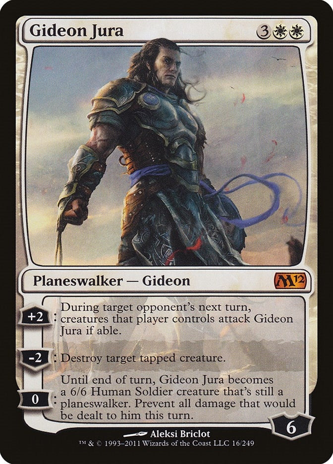 Image for Gideon Jura (Magic 2012 (M12)) (16) - Magic: The Gathering