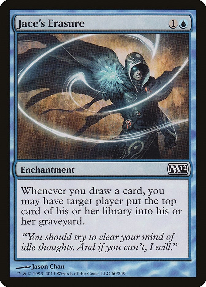Image for Jace's Erasure (Magic 2012 (M12)) (60) - Magic: The Gathering