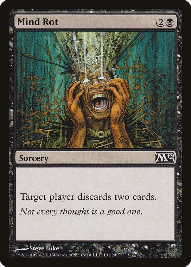 Image for Mind Rot (Magic 2012 (M12)) (101) - Magic: The Gathering