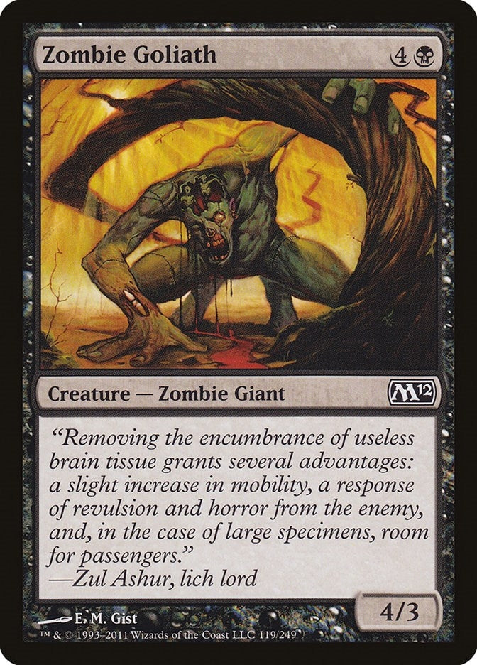 Image for Zombie Goliath (Magic 2012 (M12)) (119) - Magic: The Gathering
