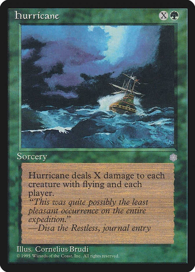 Image for Hurricane (Ice Age) - Magic: The Gathering