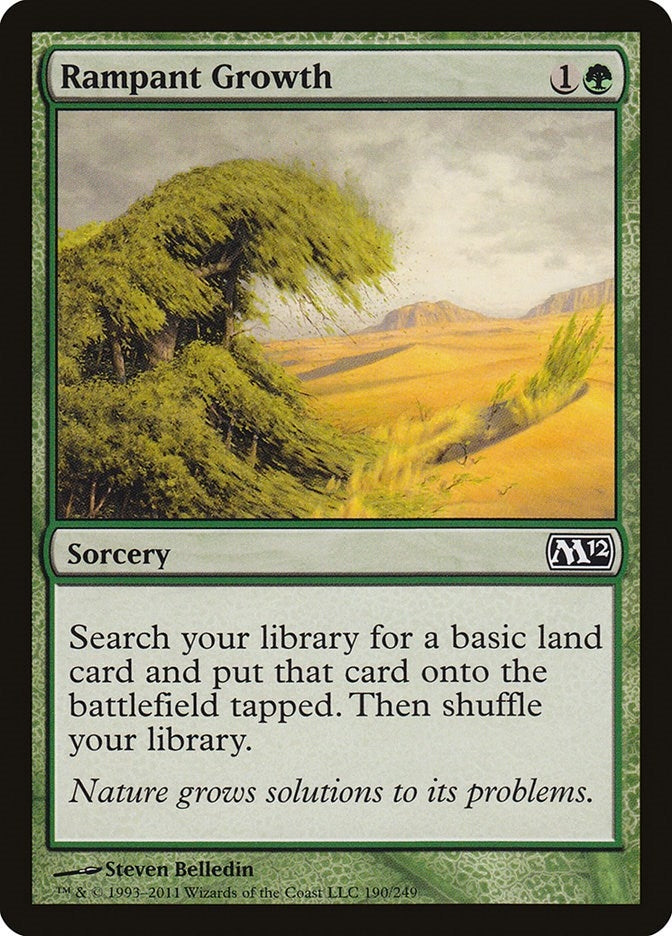 Image for Rampant Growth (Magic 2012 (M12)) (190) - Magic: The Gathering