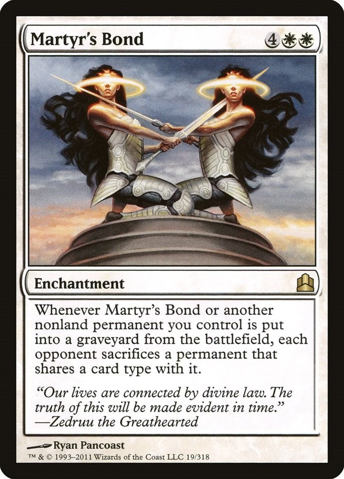 Image for Martyr's Bond (Commander) (19) - Magic: The Gathering