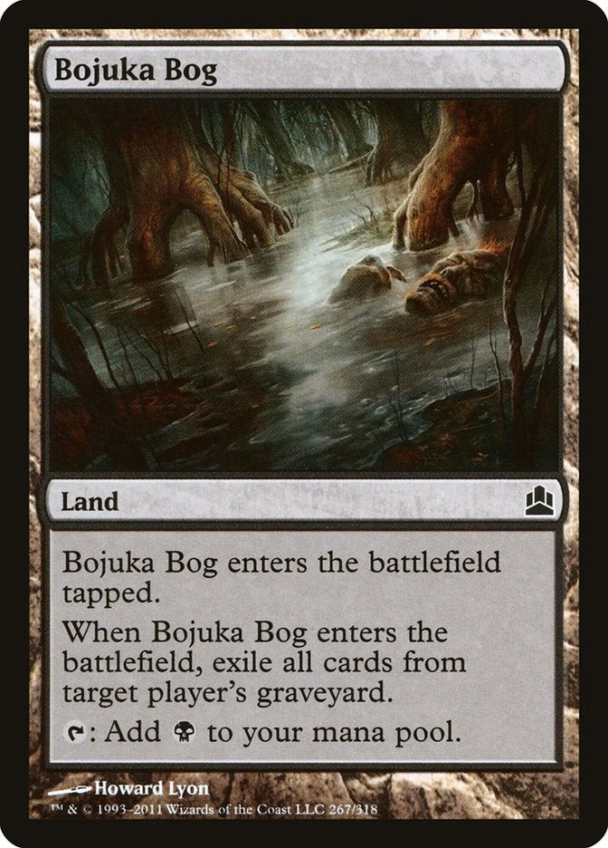 Image for Bojuka Bog (Commander) (267) - Magic: The Gathering