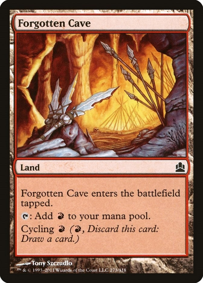 Image for Forgotten Cave (Commander) (273) - Magic: The Gathering