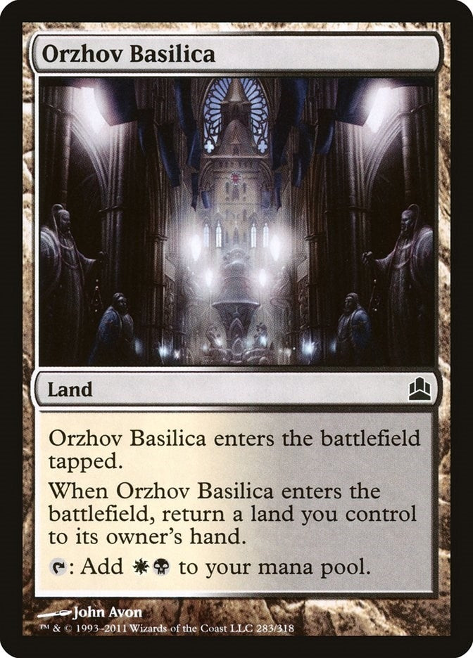 Image for Orzhov Basilica (Commander) (283) - Magic: The Gathering