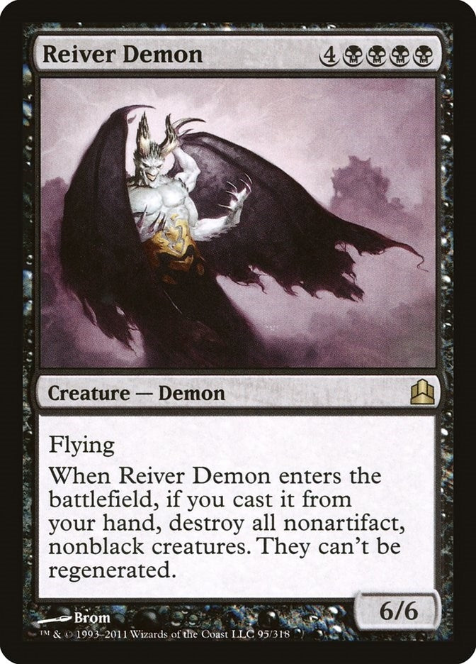 Image for Reiver Demon (Commander) (95) - Magic: The Gathering