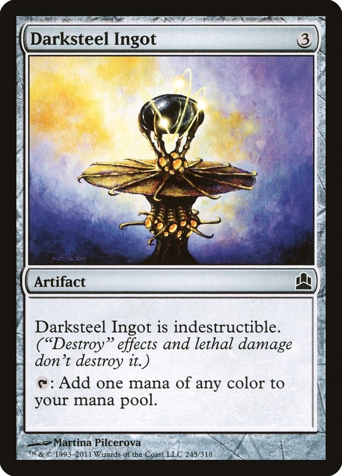 Image for Darksteel Ingot (Commander) (245) - Magic: The Gathering