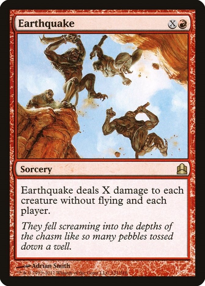 Image for Earthquake (Commander) (121) - Magic: The Gathering