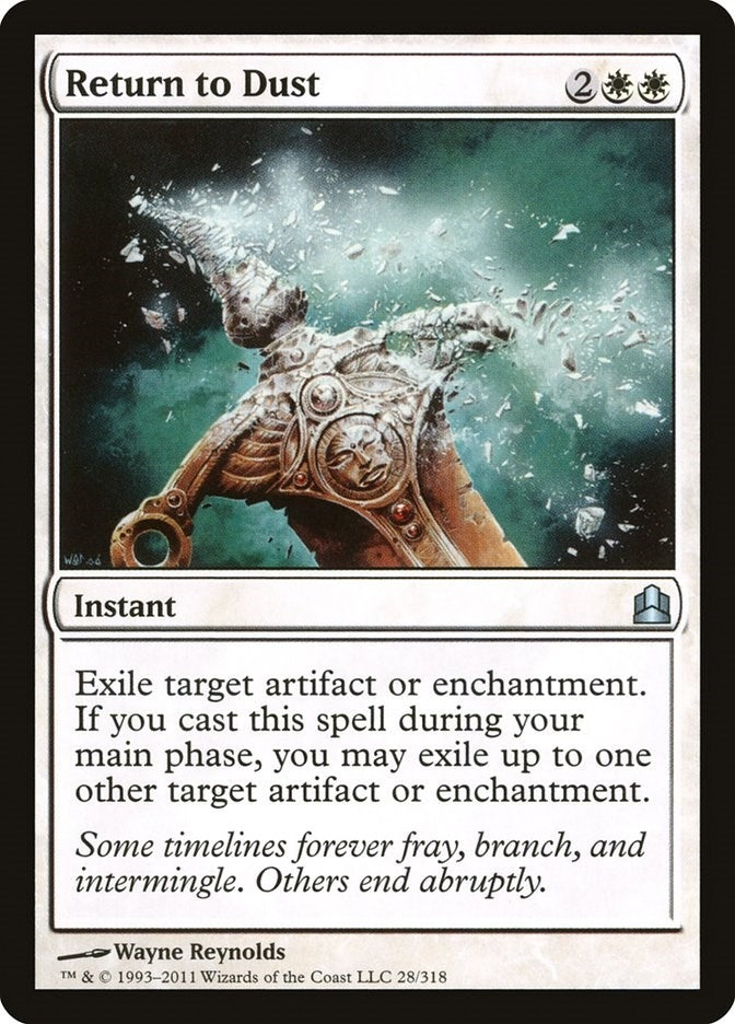 Image for Return to Dust (Commander) (28) - Magic: The Gathering