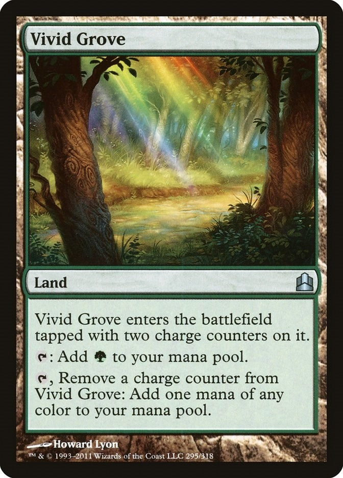 Image for Vivid Grove (Commander) (295) - Magic: The Gathering