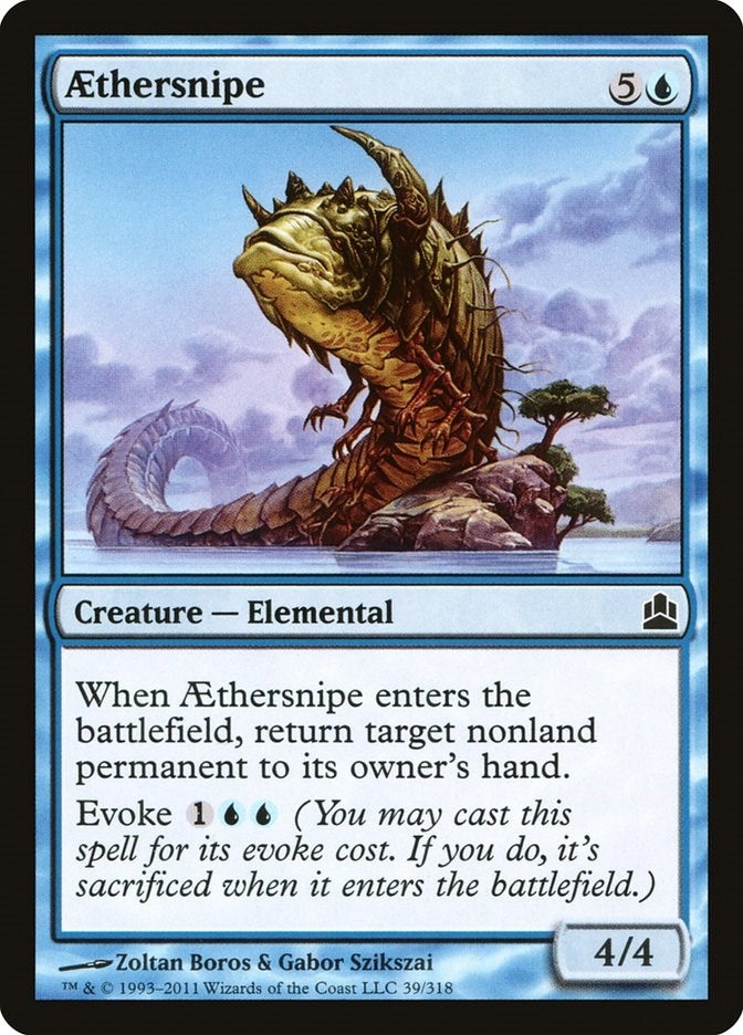 Image for Aethersnipe (Commander) (39) - Magic: The Gathering