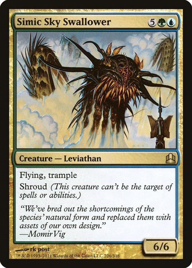 Image for Simic Sky Swallower (Commander) (226) - Magic: The Gathering