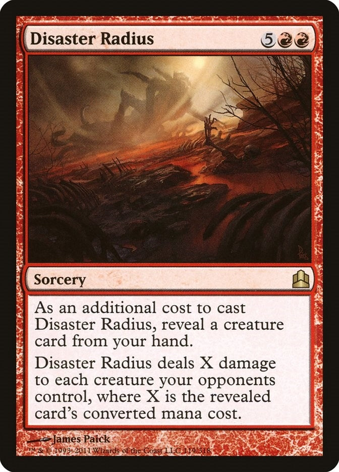 Image for Disaster Radius (Commander) (119) - Magic: The Gathering
