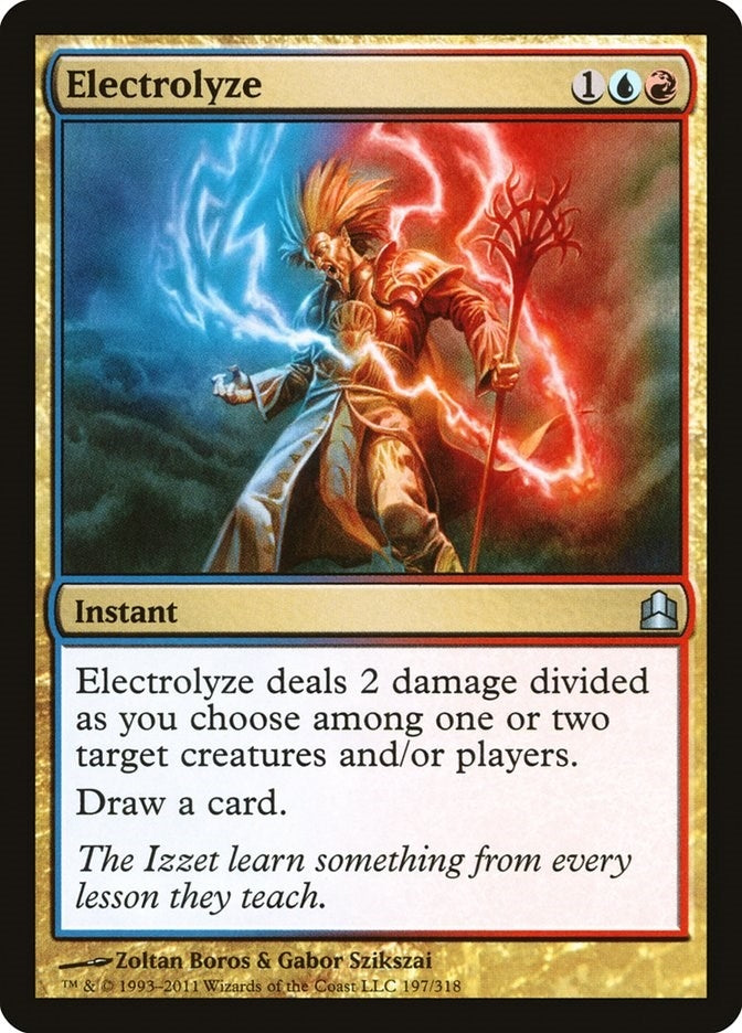Image for Electrolyze (Commander) (197) - Magic: The Gathering