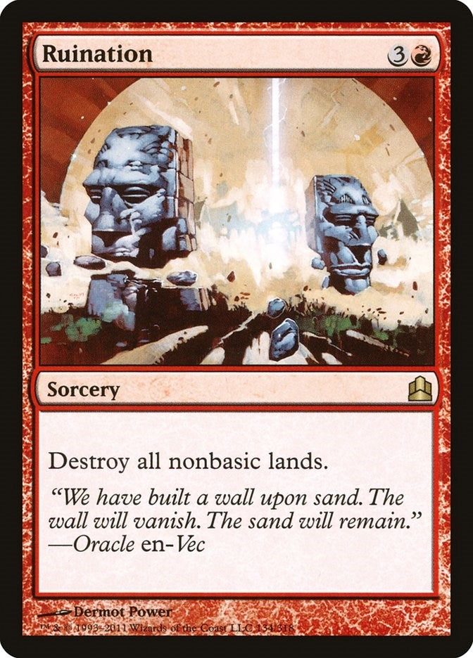 Image for Ruination (Commander) (134) - Magic: The Gathering