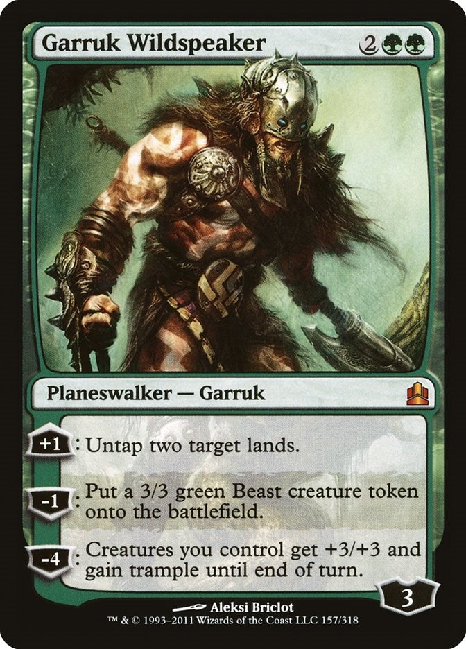 Image for Garruk Wildspeaker (Commander) (157) - Magic: The Gathering