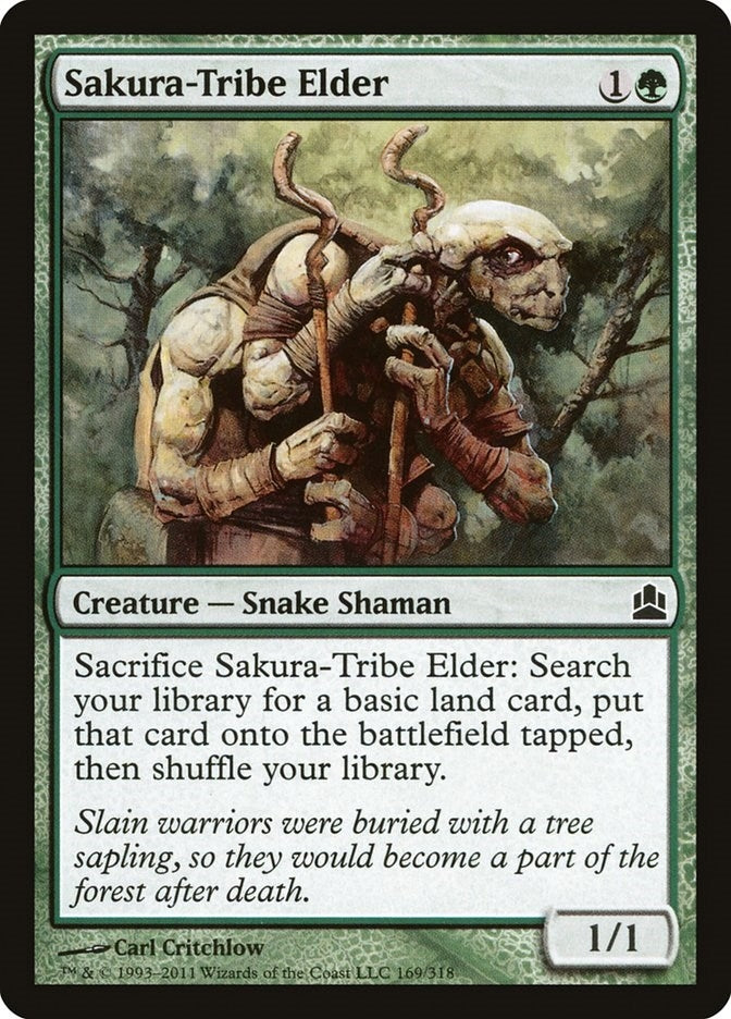Image for Sakura-Tribe Elder (Commander) (169) - Magic: The Gathering