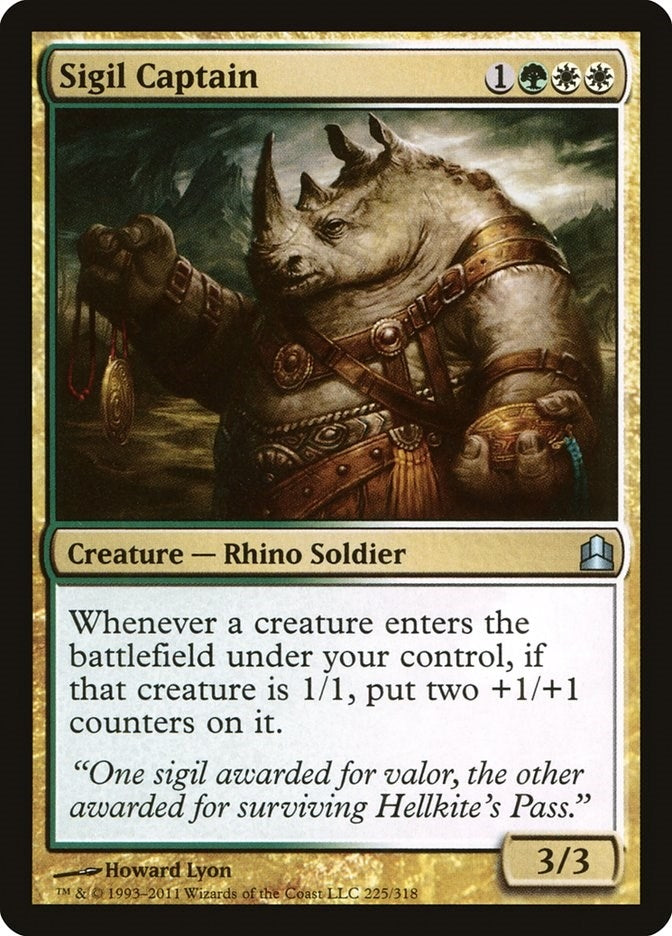 Image for Sigil Captain (Commander) (225) - Magic: The Gathering