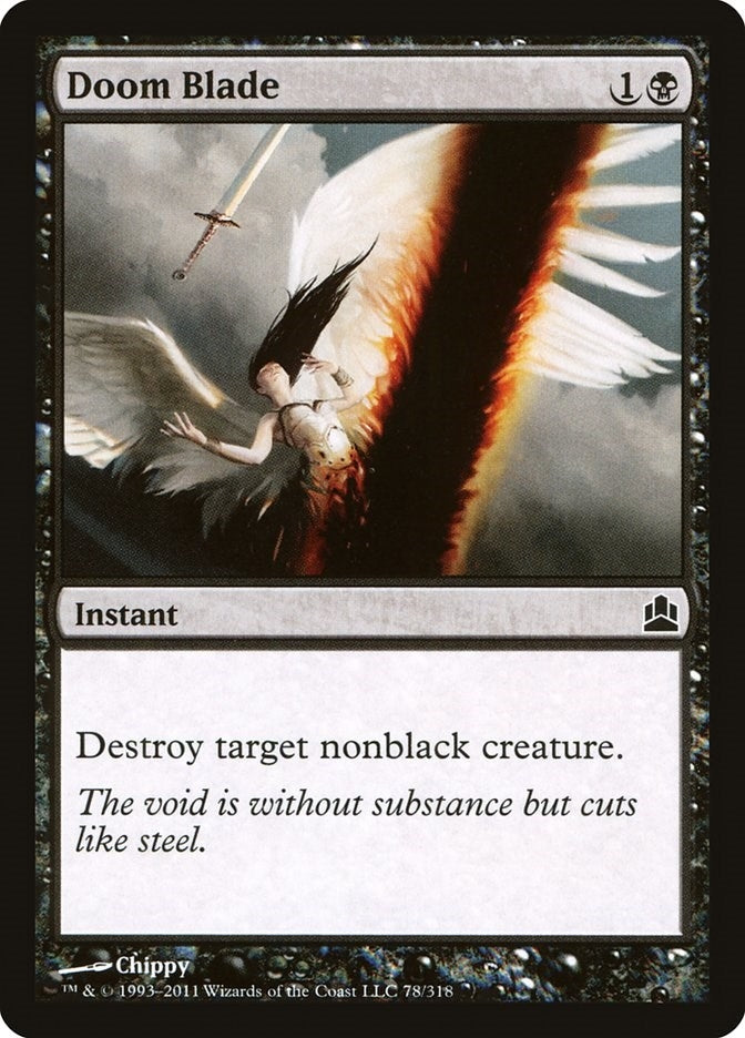 Image for Doom Blade (Commander) (78) - Magic: The Gathering