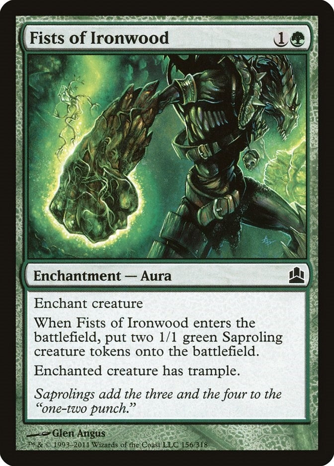 Image for Fists of Ironwood (Commander) (156) - Magic: The Gathering